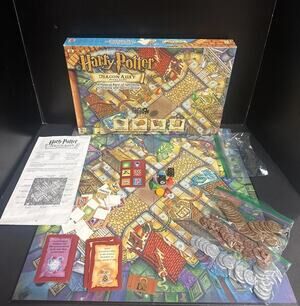 Harry Potter Diagon Alley Board Game 43243 2001 Mattel 99% Complete